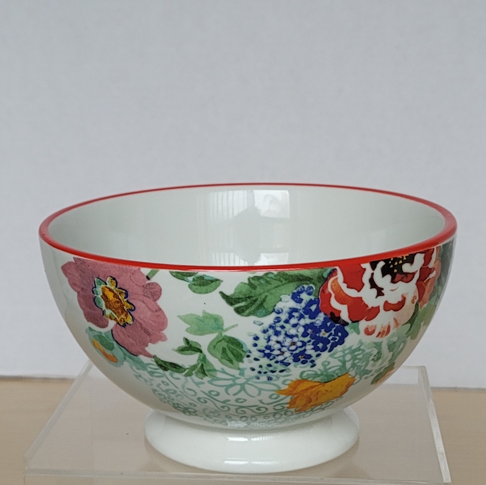 The Pioneer Woman Country Garden Footed Soup Bowl Dish Floral